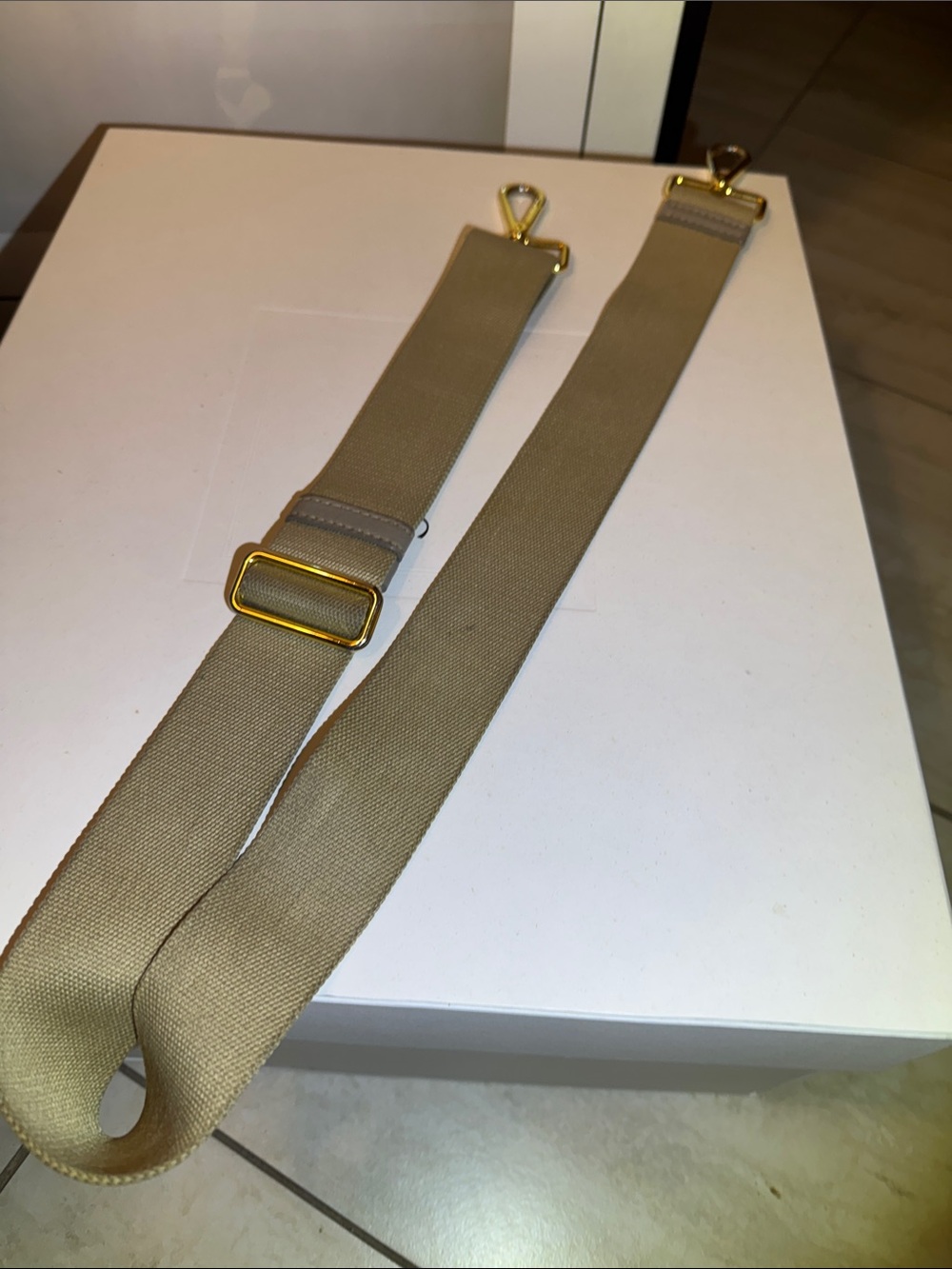Prada Taupe Pebbled Leather Satchel with Gold Hardware - Picture 9 of 10